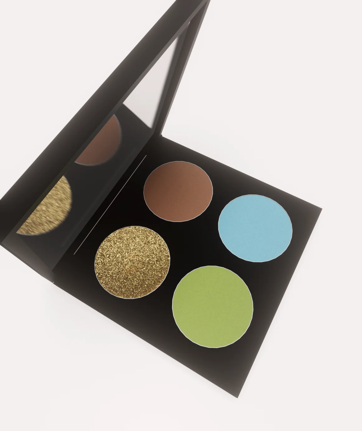 Eyeshadow Palette #4Shade Top View