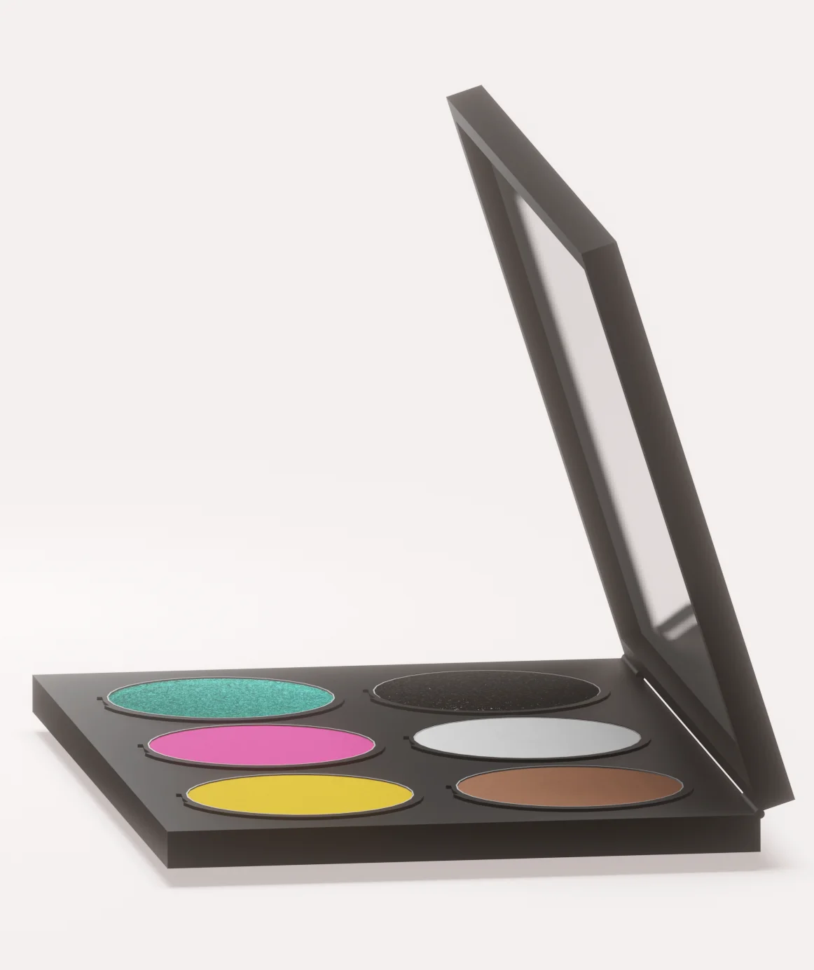 Eyeshadow Palette #6Shade Side View