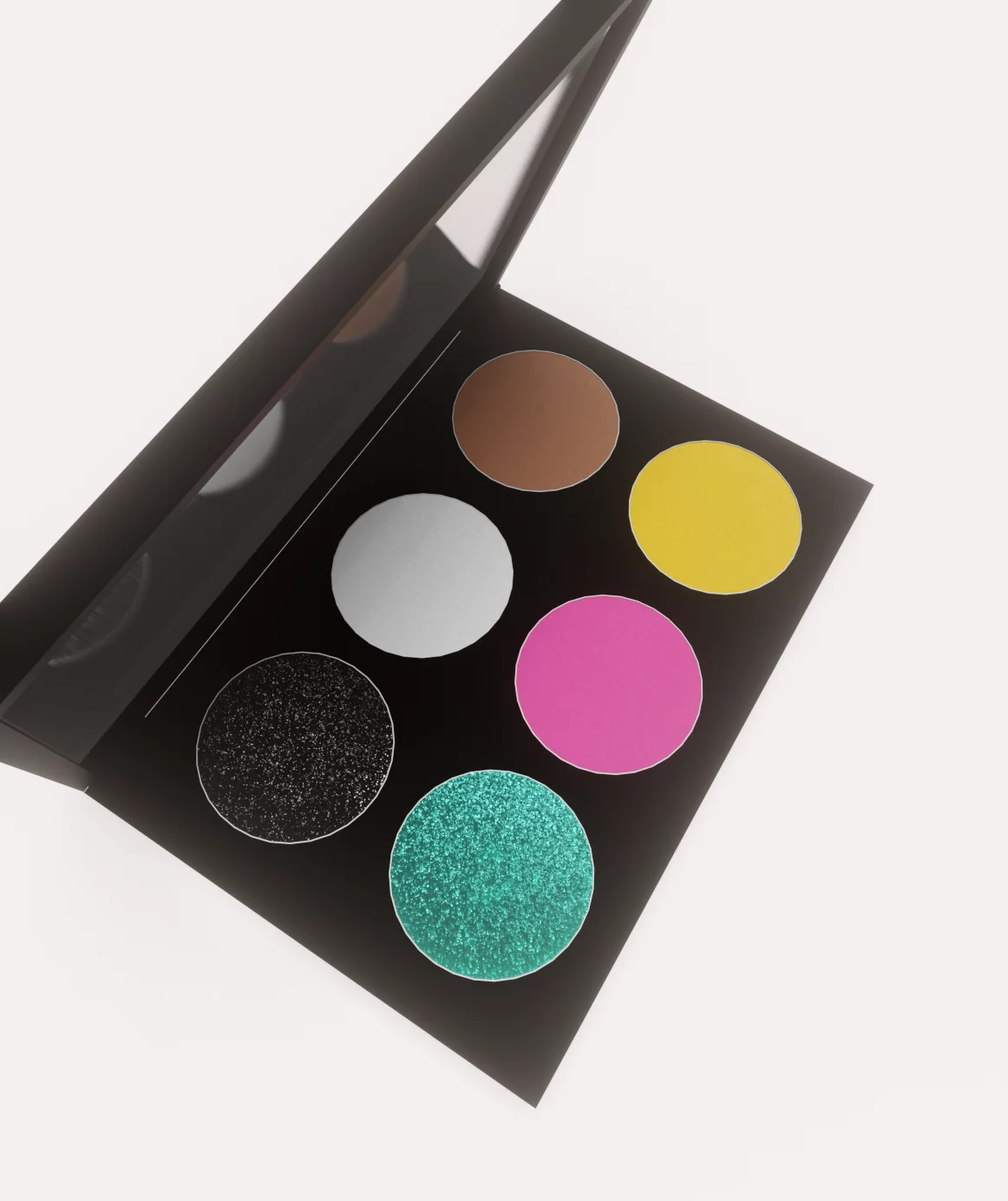 Eyeshadow Palette #6Shade Top View